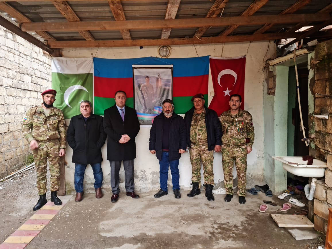 AY Partiya rəhbərliyi şəhid və qazi ailələrinə baş çəkib