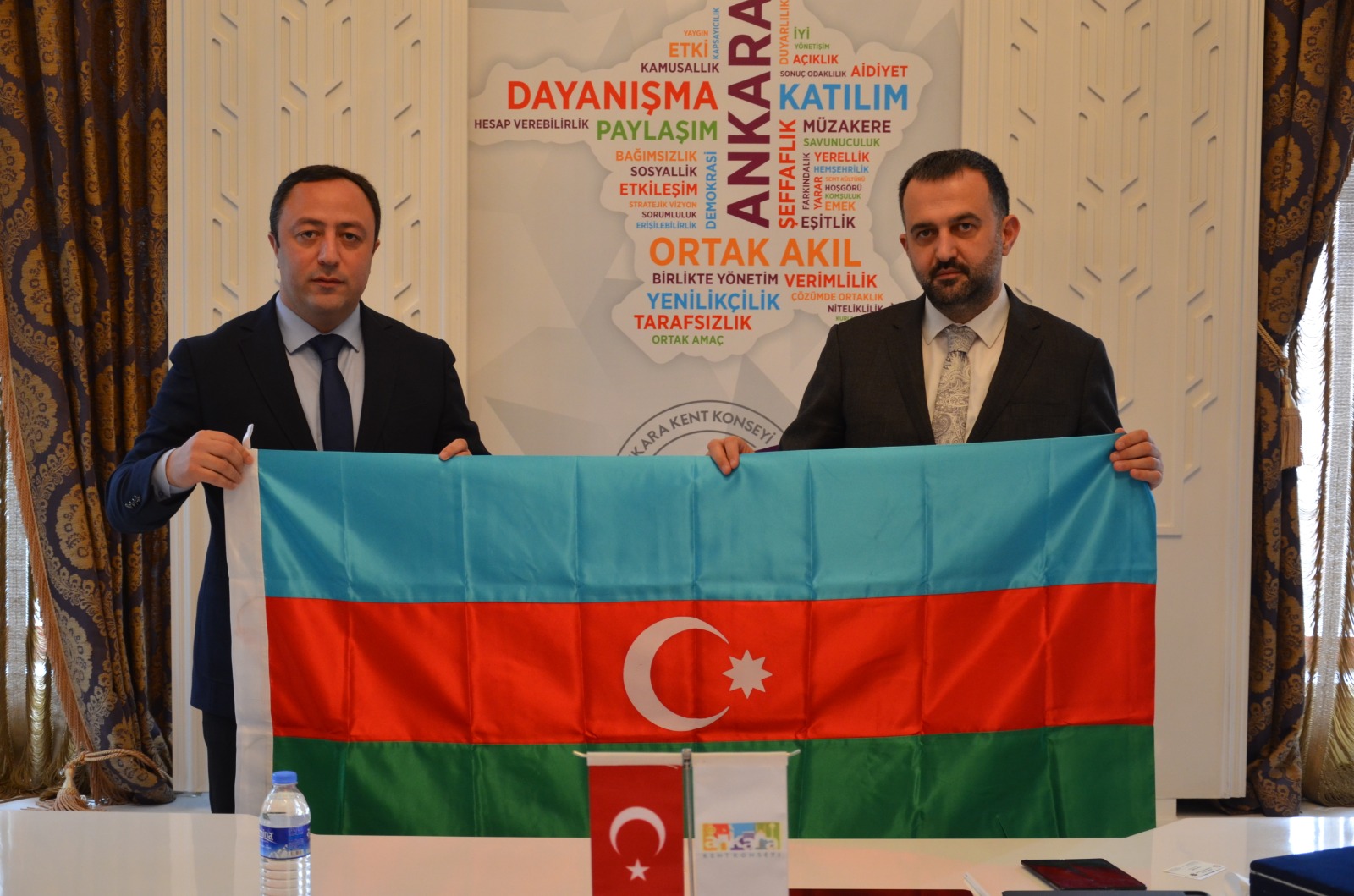 AY Partiya  və Ankara Kent Konseyinin başqanları bir araya gəldi
