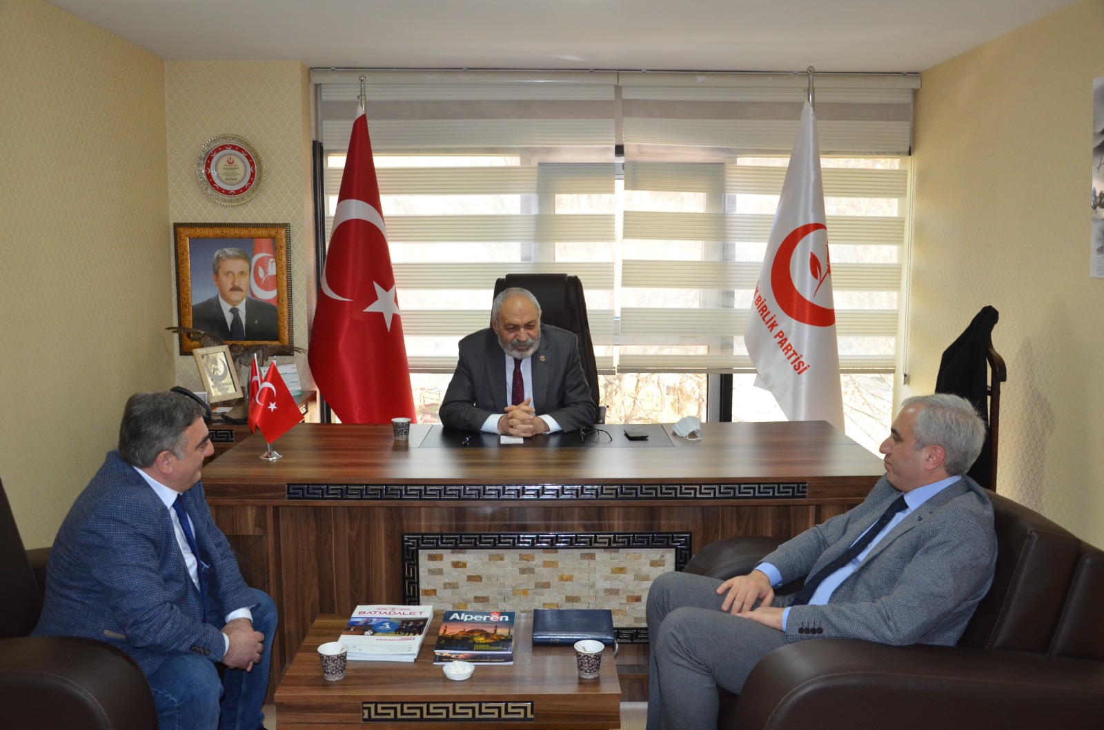 AY Partiya və Böyük Birlik Partiyası arasında əlaqələr müzakirə edilib