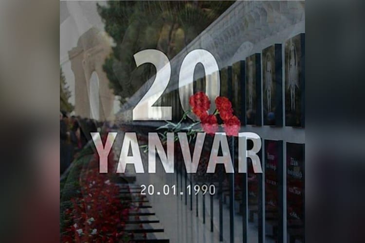 AY Partiyanın 20 yanvar hadisəsinin 31-ci ildönümü ilə bağlı anım mesajı 