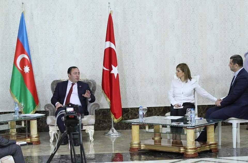 AY Partiya Başqanı Həyatımız siyasət proqramında 