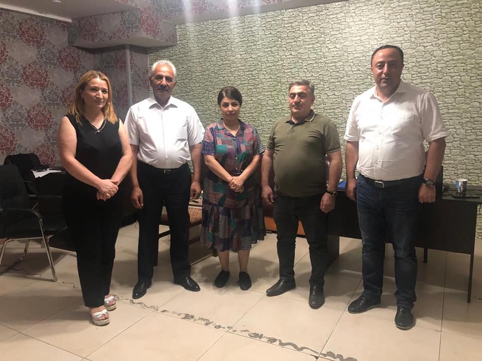 AY Partiya Təşəbbüs Qrupunun üzvləri LAF TV-ni ziyarət ediblər