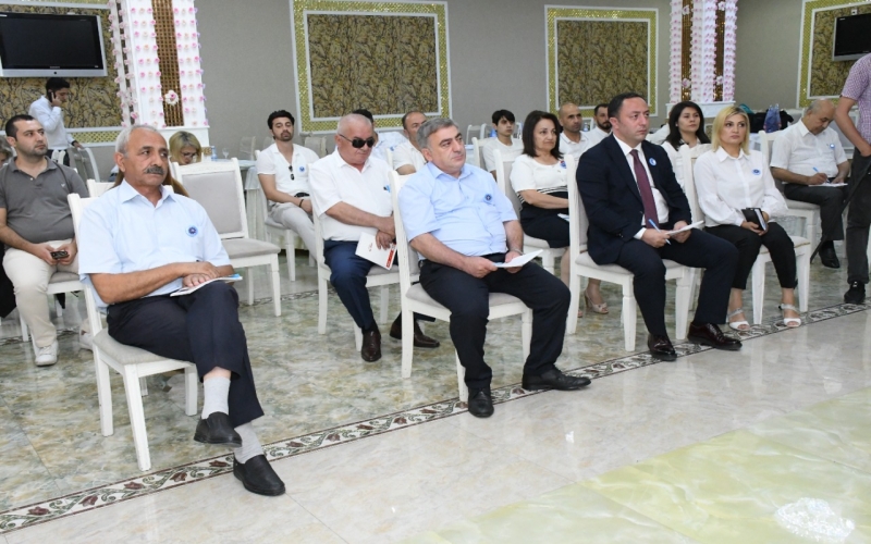 Azərbaycan Yüksəliş Partiyasının rəhbər şəxsləri üçün treninq keçirilib