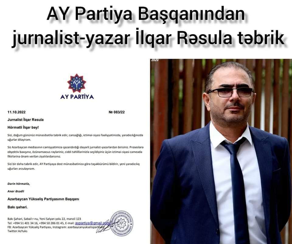 Jurnalist İlqar Rəsula
