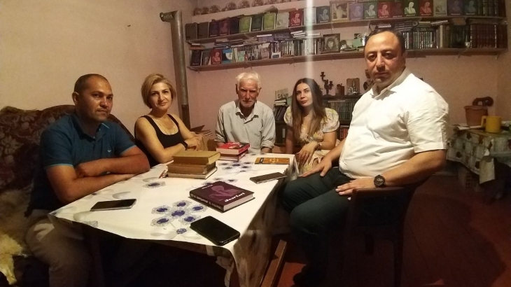 AY Partiya Başqanı Anar Əsədli Əlisa Nicatı ziyarət edib